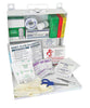 North by Honeywell 34T150 10 1/2" X 10 3/4" X 2 1/2" Steel Small All-In-One CPR/Body Fluid Clean-Up Kit  (1/EA)