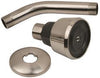 Brasscraft SWD0455 MIXET SHOWERHEAD ARM FLANGE SAT NICKEL (1 PER CASE)