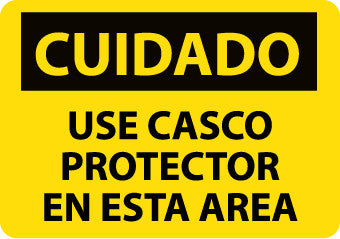 NMC SPC31PB-CUIDADO, CASO REQUERIDO EN ESTA AREA, 10X14, PS VINYL (1 EACH)