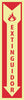 NMC SPGL174R-FIRE, FIRE EXTINGUIDOR, 18X4, RIGID PLASTIC GLOW (1 EACH)