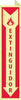 NMC SPGLTV44-FIRE, EXTINOR, (SPANISH) 18 X 4, PLASTIC FLANGED GLO (1 EACH)