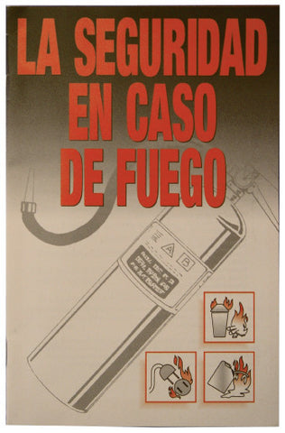 NMC SPHB08-HANDBOOK, FIRE SAFETY, SPANISH (PAK OF 10)