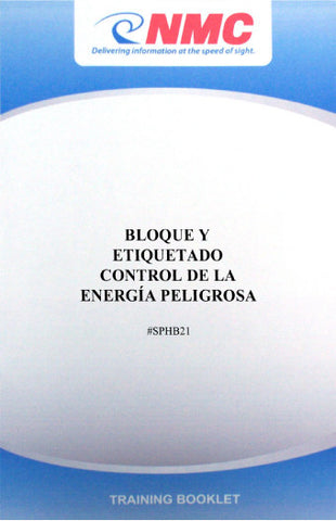 NMC SPHB21-LOCKOUT TAGOUT HANDBOOK, SPANISH, Ea. (PAK OF 10)