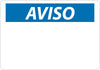 NMC SPN1RB-AVISO, BLANK, 14X10, RIGID PLASTIC (1 EACH)