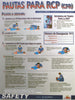 NMC SPPST004-POSTER, CPR GUIDELINES, SPANISH, 18X24