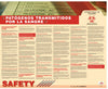 NMC SPPST005-POSTER, BLOODBOURNE PATHOGENS, SPANISH, 24X30 (1 EACH)