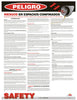 NMC SPPST007-POSTER, CONFINED SPACE HAZARDS, SPANISH, 24X18 (1 EACH)