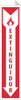 NMC SPTV44-FLANGE, EXTINGUIDOR, 18X4, RIGID PLASTIC (1 EACH)