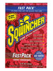 Sqwincher 015301-CH Fast Pack .6 Ounce Liquid Concentrate Packet Cherry Electrolyte Drink - Yields 6 Ounces (50 Single Serving Packets Per Box)  (1/BX)