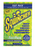 Sqwincher 015308-LL Fast Pack .6 Ounce Liquid Concentrate Packet Lemon Lime Electrolyte Drink - Yields 6 Ounces (50 Single Serving Packets Per Box)  (1/BX)