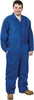 Stanco FRI681RBM Medium Royal Blue 9 Ounce Indura Cotton Flame Resistant Coverall With Front Zipper Closure And Elastic Waistband  (1/EA)