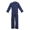Stanco US9681NBM Medium Navy Blue 9 Ounce Indura UltraSoft Flame Retardant Deluxe Coverall With Front Zipper Closure And Elastic Waistband  (1/EA)
