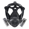 Honeywell 772100 Large Black Silicone Opti-Fit  Full Face S Series APR Respirator With Mesh Headnet  (1/EA)