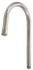 T/S BRASS 120X RIGID GOOSENECK SPOUT, 9-1/2 IN. (1 PER CASE)