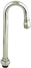 T/S BRASS 132X SWIVEL GOOSENECK SPOUT, 9-1/16 IN. (1 PER CASE)