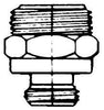 T/S BRASS B-0412 RIDGID TO SWIVEL ADAPTOR (1 PER CASE)