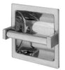 FRANKLIN BRASS 5567B POLISHED STAINLESS STEEL RECESS PAPER HOLDER (1 PER CASE)