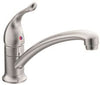 Moen 7423 SINGLE HANDLE FAUCET LESS SPRAY, CHROME, LEAD FREE (1 PER CASE)