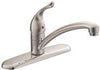 Moen 7425 CHATEAU DECK MOUNTED KITCHEN FAUCET LESS SPRAY LEAD FREE CHROME (1 PER CASE)