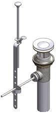 T/S BRASS B-0898 BRASS POP-UP WASTE ASSEMBLY (1 PER CASE)