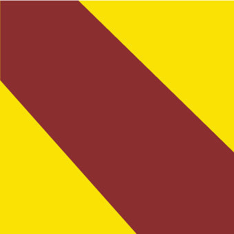NMC T20736-TAPE, HAZARD STRIPE, MAGENTA/YLW, 2''X36 YD (1 ROLL)
