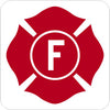 NMC TBFLFP-F, MALTESE CROSS SYMBOL, 9X9, P/S EGP REFLECTIVE VINYL (1 EACH)