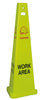 NMC TFS303-FLOOR SIGN, WORK AREA, 40'' TALL, 3/CS (3 PER CASE)