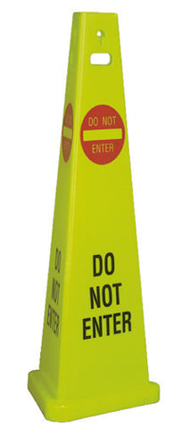 NMC TFS304-FLOOR SIGN, DO NOT ENTER, 40'' TALL, 3/CS (3 PER CASE)