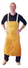 Radnor 64055142 24" X 42" Bourbon Brown Side Split Leather Bib Apron With Two Chest Pockets, Cotton Crossed Back Straps And Side Release Buckles  (1/EA)