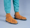 Radnor 64055156 Side Split Leather Ankle High Shoe Cover With Adjustable Straps  (1/PR)