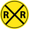 NMC TM118J-RAILROAD (GRAPHIC ONLY), 30'' ROUND, .080 EGP REF ALUM (1 EACH)