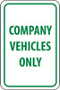 NMC TM138H-COMPANY VEHICLES ONLY, 18X12, .063 ALUM (1 EACH)