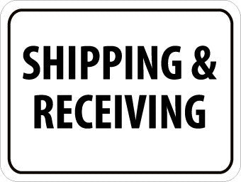 NMC TM228K-SHIPPING & RECEIVING, 18X24, .080 HIP REF ALUM (1 EACH)