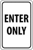 NMC TM36H-ENTER ONLY, 18X12, .063 ALUM (1 EACH)