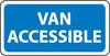 NMC TMA1H-VAN ACCESSIBLE, 6X12, .063 ALUM (1 EACH)