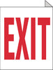 NMC TV10-EXIT, FLANGED, 10X8, RIGID PLASTIC (1 EACH)
