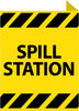 NMC TV20-SPILL STATION, FLANGED, 10X8, RIGID PLASTIC (1 EACH)