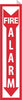 NMC TV42-FLANGE, FIRE ALARM, 18X4, RIGID PLASTIC (1 EACH)