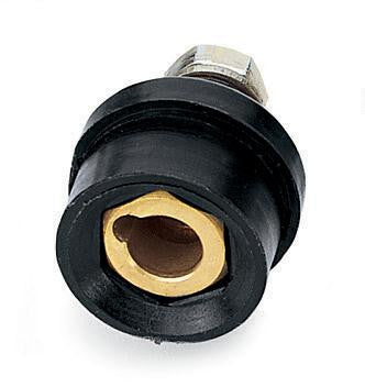 Radnor 64002192  Model BE-3570 400 Amp Dinse Style Euro Machine Panel Socket For #1 - 2/0 Cable (1 PER CASE)