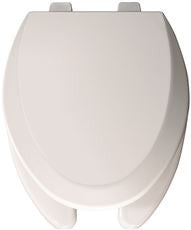 Bemis 1550PRO 000 WHITE TOILET SEAT ELONGATED OPEN FRONT WITH LID (1 PER CASE)