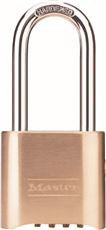 MASTERLOCK 176LH P781 LOCK SET-YOUR-OWN COMBINATION PADLOCK WITH KEY OVERDE AND LONG SHACKLE 2 IN. BODY (1 PER CASE)