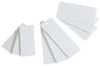 NMC U10143RB-BLANK WHITE, 10 X 14, PAK 3, RIGID PLASTIC (PAK OF 3)