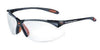 Uvex HD1202 By Honeywell Harley-Davidson Safety Glasses With Black Polycarbonate Frame And Orange Mirror Polycarbonate Hard Coat Lens  (1/EA)