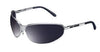 Uvex HD502 By Honeywell Harley-Davidson Safety Glasses With Silver Matte Frame And Gray Polycarbonate Anti-Scratch Hard Coat Lens  (1/EA)