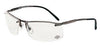 Uvex HD701 By Honeywell Harley-Davidson Safety Glasses With Gunmetal Frame And Clear Polycarbonate Anti-Scratch Hard Coat Lens  (1/EA)