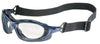 Uvex S0600X By Honeywell Seismic Sealed Safety Glasses With Black Thermoplastic Polyester Elastomer Frame And Clear Polycarbonate Uvextreme Anti-Fog Lens  (1/EA)