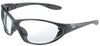 Uvex S0600 By Honeywell Seismic Sealed Safety Glasses With Black Thermoplastic Polyester Elastomer Frame And Clear Polycarbonate Uvextreme Anti-Scratch Hard Coat Lens  (1/EA)