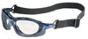 Uvex S0620X By Honeywell Seismic Sealed Safety Glasses With Blue Thermoplastic Polyester Elastomer Frame And Clear Polycarbonate Uvextreme Anti-Fog Lens  (1/EA)