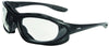 Uvex S0663X By Honeywell Seismic 2.5 Diopter Safety Glasses With Black Polycarbonate Frame And Clear Polycarbonate Uvextreme Anti-Fog Lens  (1/EA)