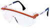 Uvex S1169C By Honeywell Astrospec 3000 Safety Glasses With Patriot Red, White And Blue Nylon Frame And Clear Polycarbonate Uvextreme Anti-Fog Lens  (1/EA)